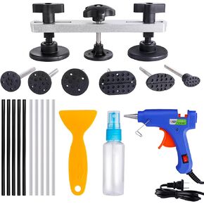 مجموعة إصلاح دنت الجسم التلقائي من Uolor، أدوات إزالة دنت السيارة، مجموعة إصلاح دنت بدون طلاء لإزالة دنت هيكل السيارة والشاحنة in Kuwait