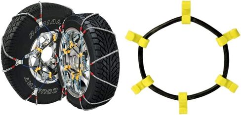 سلسلة إطارات كابل SZ429 Super Z6 من شركة Security Chain Company لسيارات الركاب والشاحنات الصغيرة وسيارات الدفع الرباعي - مجموعة من 2 in Kuwait