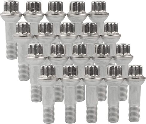 14mm x 1.5 Wheel Lug Bolt OE Factory Wheel 0009905407 Compatible with ML500 S550 CL63 ML350 GLK350 CL500 GL450, Pack of 5 in Saudi Arabia