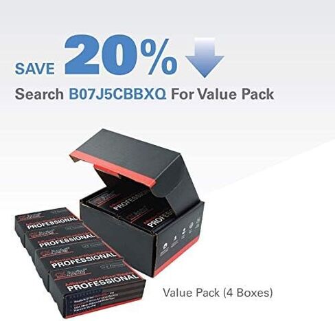 CKAuto 1oz, Black, Adhesive Stick on Wheel Weights,EasyPeel Tape, 72 oz/Box, US Quality (72pcs) in Saudi Arabia