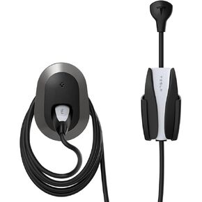 Spigen Bespoke All-in-One Cable Organizer Holder Wall Mount Designed for Tesla Model 3/Y/X/S Charger Cable - Dark Silver 2023/2022