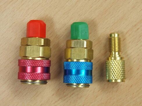 R12 R22 R134a R404a Manifold Gauge Set 3" Gauge HVAC A/C Refrigeration Charging Service in Saudi Arabia
