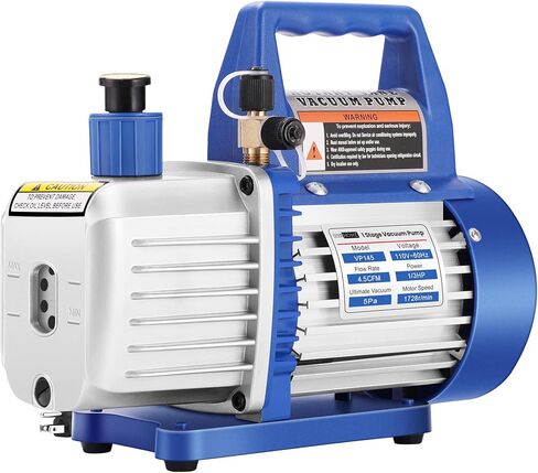 VIVOHOME 110V 1/4 HP 3.5 CFM Single Stage Rotary Vane Air Vacuum Pump with Oil Bottle in Saudi Arabia