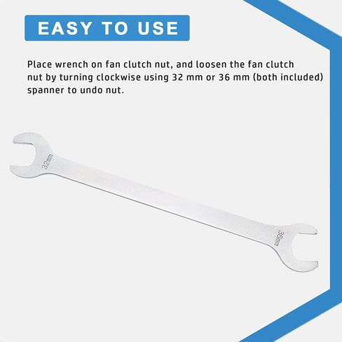 DASBET 32mm & 36mm Fan Clutch Nut Wrench Compatible for BMW in Saudi Arabia