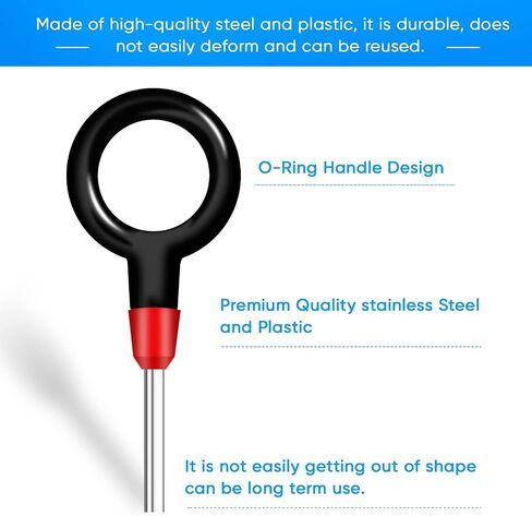 Terminal Pin Removal Tool Kit 82 Pcs Depinning Electrical Connector Pin Extractor Tool Set Wire Terminal Release for Automotive Car Household Devices - Black in Kuwait