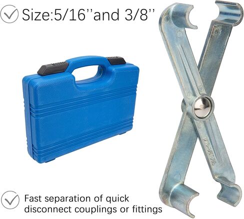 22pcs Master Quick Disconnect Tool Kit,Line Disconnect Tool Set for AC Fuel Line & Transmission Systems,Fuel Line Quick Disconnect Tool Master Set Apply to Most Ford Chevy GM Models in Saudi Arabia