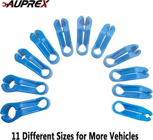 AUPREX 7PCS AC Fuel Line Disconnect Tool Set for Most Ford/GM/Chrysler/Mazda,Includes 1/4 5/16 3/8 1/2 5/8 3/4 7/8 Inch Transmission Oil Cooler Line Quick Disconnect Kit Fuel Line Removal Tool in Saudi Arabia