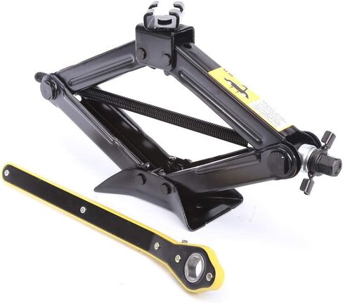 Scissor Jack Car Jack, Ratchet Handle Saving Strength Design (1.5Crank Handle) in Saudi Arabia