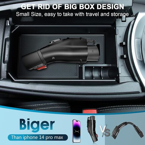 HUUPRO Tesla to J1772 Adapter - Fit for All J1772 EVs Charging Adapter Max 60A 250V Storage Bag Anti-Drop Lock Compatible with Tesla High Powered Wall Connector Destination Charger Mobile Connector in Saudi Arabia