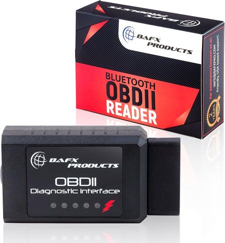 for Android Phones ONLY - Wireless Bluetooth Diagnostic OBD2 Scanner Car Code Reader and Scan Tool for All 1996 & Newer Vehicles ELM327 Compatible OBDII in Kuwait