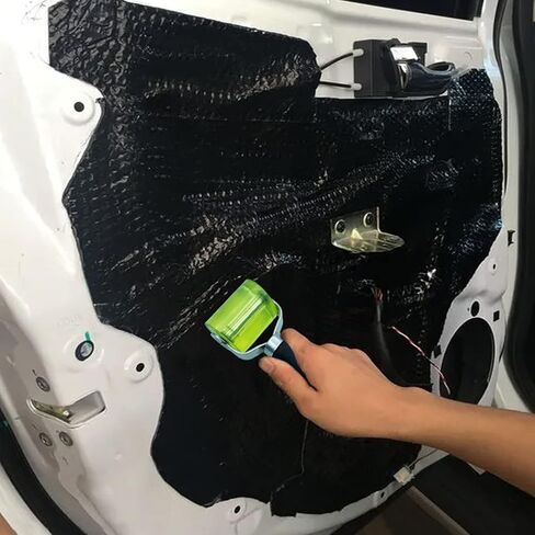 أسطوانة عجلة تطبيق صوت السيارة، أداة تركيب أسطوانة التماس المطاطية مقاس 2 × 1.4 بوصة، تطبيق مرشح الضوضاء لعزل الصوت في السيارة in Kuwait