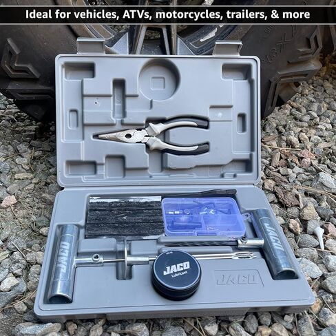JACO TRX-50 Heavy Duty Tire Repair Kit | Universal Tire Plug Kit in Saudi Arabia