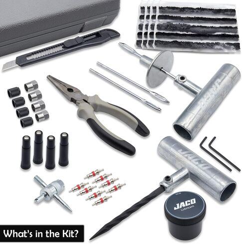 JACO TRX-50 Heavy Duty Tire Repair Kit | Universal Tire Plug Kit in Saudi Arabia