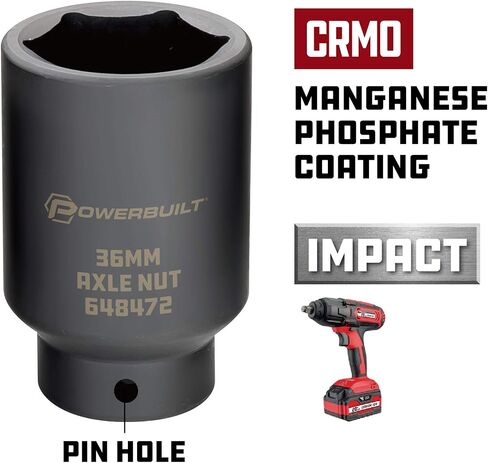 Powerbuilt 647076 29mm Axle Nut Socket in Saudi Arabia