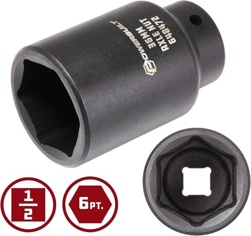 Powerbuilt 647076 29mm Axle Nut Socket in Saudi Arabia