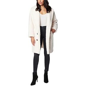 [BLANKNYC] womens Luxury Clothing Faux Fur Jacket, Comfortable & Casual Coat in Saudi Arabia