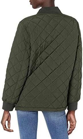 Levi's Women's Diamond Quilted Oversized Nylon Jacket in Saudi Arabia