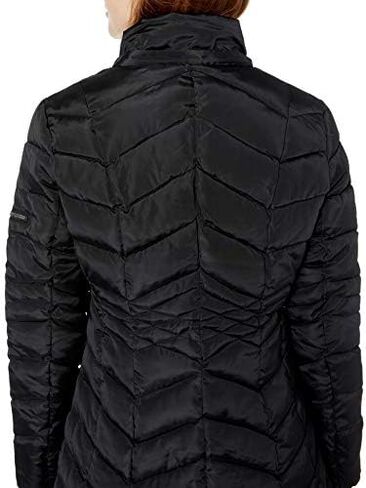 Nanette Lepore Women's Chevron Quilted Puffer Jacket in Kuwait