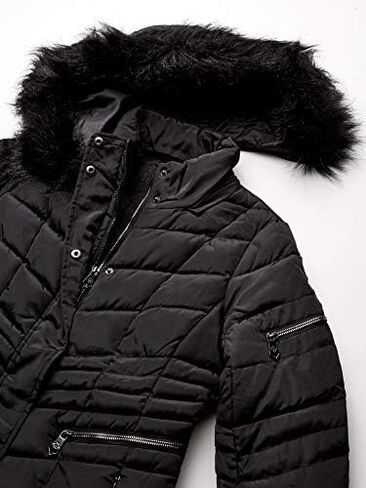 Nanette Lepore Women's Chevron Quilted Puffer Jacket in Kuwait
