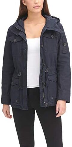 Levi's Women's Cotton Four Pocket Hooded Field Jacket (Standard & Plus Sizes) in Saudi Arabia