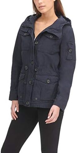 Levi's Women's Cotton Four Pocket Hooded Field Jacket (Standard & Plus Sizes) in Saudi Arabia