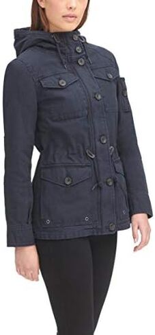 Levi's Women's Cotton Four Pocket Hooded Field Jacket (Standard & Plus Sizes) in Saudi Arabia