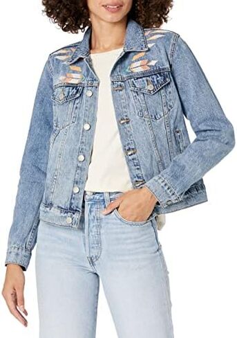 Lucky Brand Women's Tomboy Trucker Jacket in Kuwait