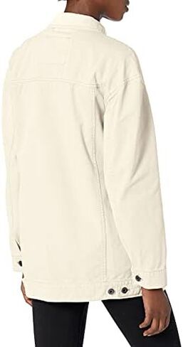 Levi's Women's Oversized Long Cotton Trucker Jacket (Standard and Plus Sizes) in Saudi Arabia