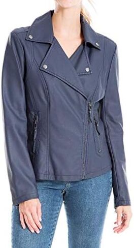 Max Studio Women's Faux Leather Jacket in Kuwait