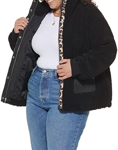 سترة شيربا تيدي النسائية من Levi's (المقاسات القياسية والمقاسات الكبيرة) in Kuwait