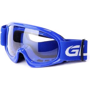 GLX YH15 Anti-Fog Impact-Resistant Kids Youth ATV Off-Road Dirt Bike Motocross Goggles for Boys & Girls (Army Green, one_Size)