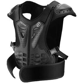 Samger درع جسم للأطفال بعمر 5-18 سنة، واقي صدر لدراجة الشارع على الطرق الوعرة، واقي للدراجة الترابية (M) in Kuwait