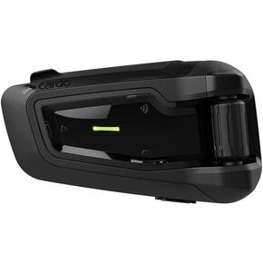 Cardo PTS00101 - PACKTALK Slim Motorcycle Bluetooth Communication System Headset - Black, Dual 2 Pack in Saudi Arabia