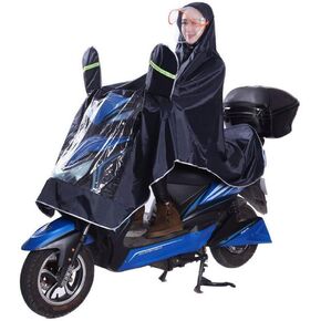 Unisex Adult Poncho Waterproof Rain Poncho Outdoors Bike Ebike Motorcycle Scooter Cycling Jacket Raincoat Cape Rain Cover in Kuwait