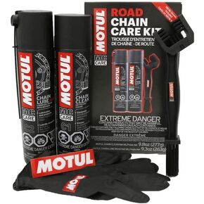MOTUL 109767 Motorcycle Chain Clean Lube Kit C1 C2 Complete MC Care System in Saudi Arabia