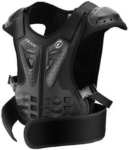 Samger درع جسم للأطفال بعمر 5-18 سنة، واقي صدر لدراجة الشارع على الطرق الوعرة، واقي للدراجة الترابية (M) in Kuwait