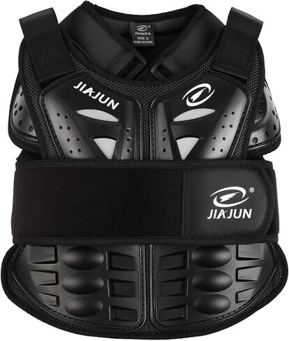 Samger درع جسم للأطفال بعمر 5-18 سنة، واقي صدر لدراجة الشارع على الطرق الوعرة، واقي للدراجة الترابية (M) in Kuwait