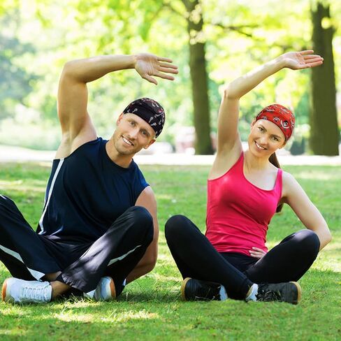 قبعات جمجمة Dew Rag للرجال، غطاء رأس لعرق ركوب الدراجات، بطانة خوذة دراجة نارية باندانا دو راجز in Saudi Arabia