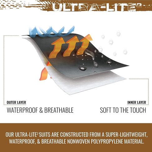 بدلة مطر واقية مضادة للماء وقابلة للتنفس للرجال من FROGG TOGGS Ultra-lite2 in Kuwait