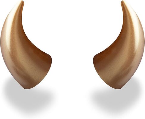 Helmet Flair® MagNeatOhz™ Large Devil Horns for Helmet | Made in USA | Helmet Accessory for Motorcycle Helmet, Bike Helmet, Ski Helmet | Magnetic & Interchangeable | Pair (Helmet Not Included) in Kuwait