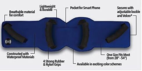 Grip-n-Ride Solid unisex-adult Passenger Safety Belt (Black,Standard: 28" to 54") in Saudi Arabia