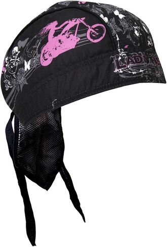 Officially Licensed Originals Bikers Premium Headwraps, LADY RIDER STUD - Micro-Fiber & Mesh Lining HEADWRAP in Saudi Arabia