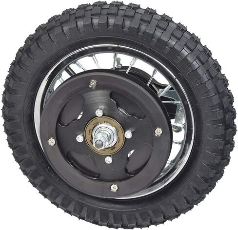 AlveyTech Rear Wheel Assembly - Replacement Kit for the Razor MX350 (V23+) and MX400 (V19+) Mini E-Bike, Electric/Gas Scooter Wheels, Dirt Bikes, Folding Scooters, Tube & Tire with Accessories 1-Pack in Kuwait