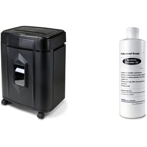 Aurora Commercial Grade 200-Sheet Auto Feed High Security Micro-Cut Paper Shredder/ 60 Minutes/Security Level P-5