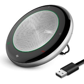 Yealink مكبر صوت بلوتوث مؤتمر ميكروفون فرق معتمد CP700 USB كامل مزدوج الحد من الضوضاء خوارزمية المنزل والمكتب 360 درجة لاقط الصوت in Kuwait