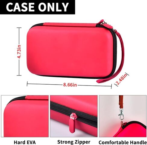 Graphing Calculators Case for Texas Instruments TI-84 Plus/TI-83 Plus CE Color Calculator, Storage Holder for TI-89/for Casio fx-9750GIII for TI-30XS for Cables, Pens, Pencil -Blue(Box Only) in Saudi Arabia