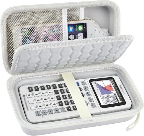 Graphing Calculators Case for Texas Instruments TI-84 Plus/TI-83 Plus CE Color Calculator, Storage Holder for TI-89/for Casio fx-9750GIII for TI-30XS for Cables, Pens, Pencil -Blue(Box Only) in Saudi Arabia