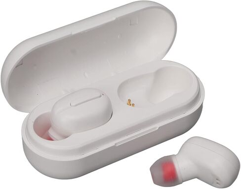 Voice Translator Earbuds Support 84 Languages Language Translator BT5.0 Noise Reduction Voice Translator Device Waterproof with Speaker Office Music Listening (Black) in Saudi Arabia