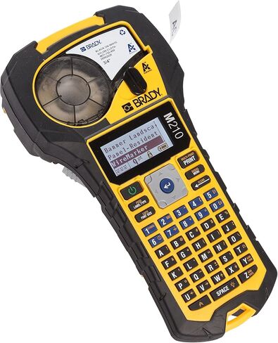 Brady M210 Portable Label Printer Bundle with B595 All-Weather Vinyl Label Roll | Create Labels for Indoor & Outdoor Use in Saudi Arabia