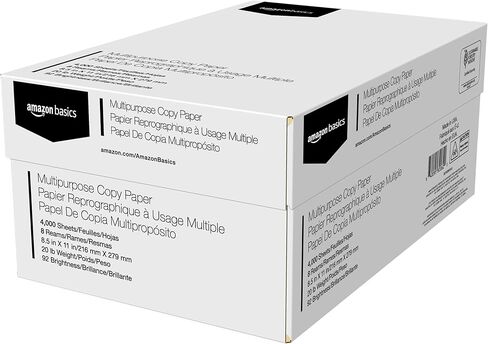 Amazon Basics 8-Sheet Strip Cut Paper, CD, and Credit Card Shredder, 3.4 gallons, Black in Saudi Arabia